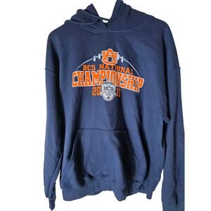 AUBURN TIGERS 2011 BCS National Championship Game Active Pullover Hoodie SZ L
